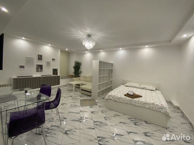 

1-к. квартира, 55 м², 2 кровати