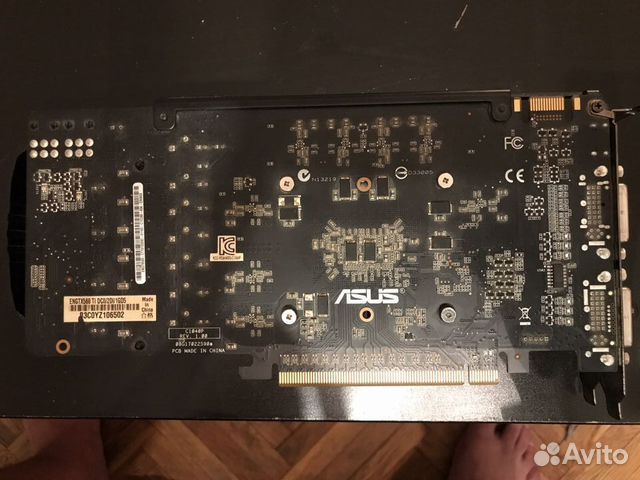 Видеокарта Asus GTX 560 TI