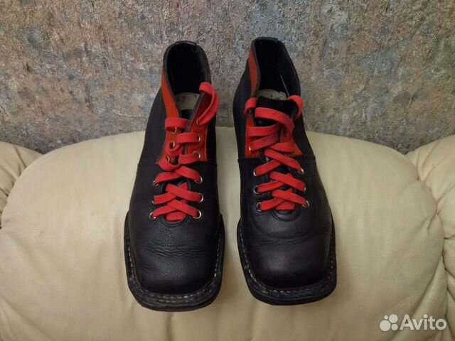 Ботинки лыжные р. 38-39 кожа СССР