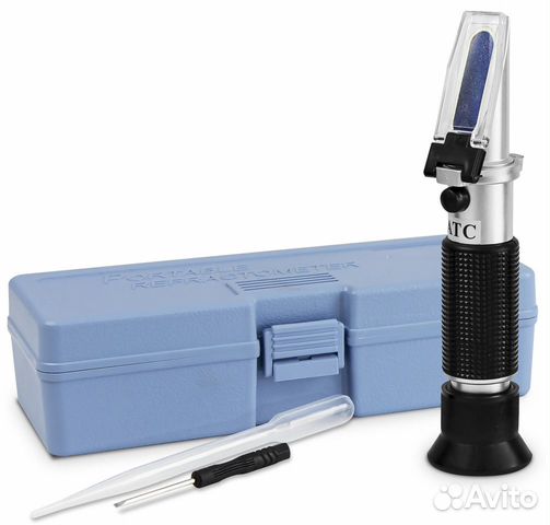 Рефрактометр 0-32,Brix,1,000-1,1200 SG-плотность