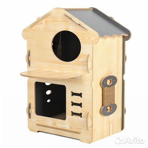 Когтеточка домик миска