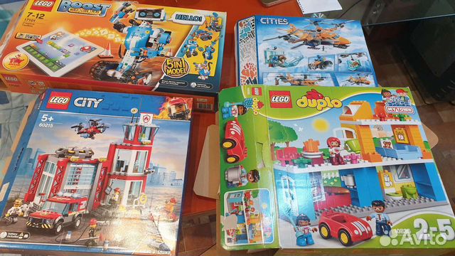 Продам коробки от Lego Duplo, City, Technic, Creat