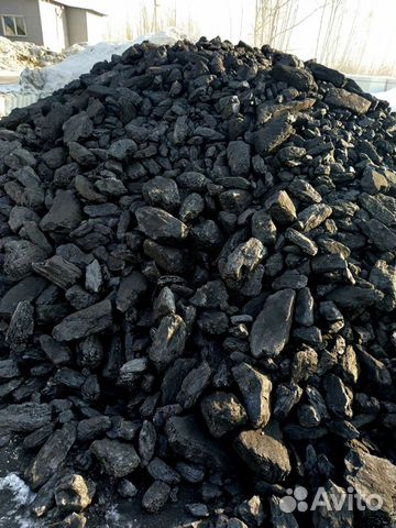 Уголь с разреза города Белово