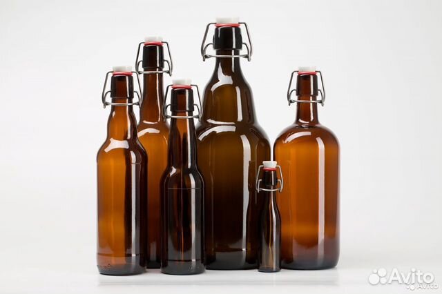 Бутылка с бугельной пробкой