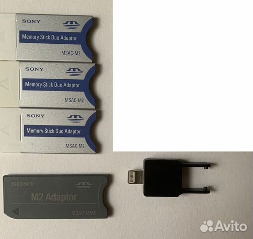 Переходники Адаптеры Memory Stick Duo Sony msac-M2