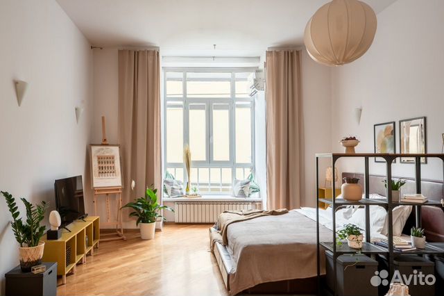 

Квартира-студия, 40 м², 2 кровати