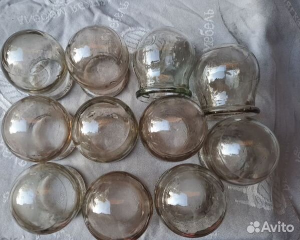 Медицинские банки для массажа СССР