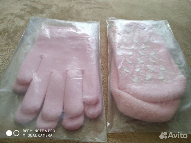 Перчатки + носки Многоразовые силиконовые