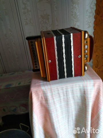 Гармонь Саратовская с колокольчиками
