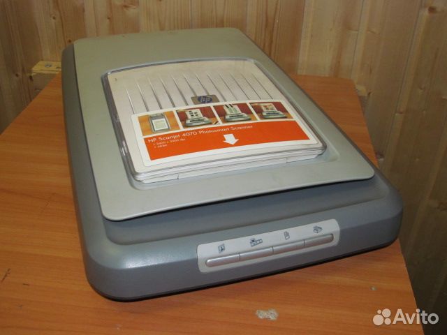 Сканер HP Scanjet 4070 с слайд адаптером