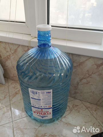 Бутыль пластиковая 19 литров