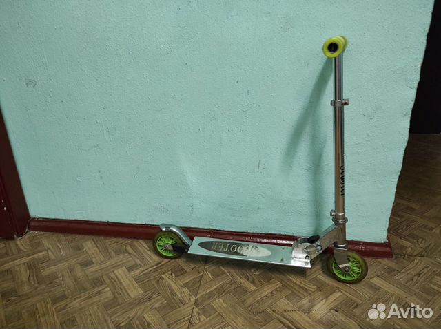 Самокат детский двухколесный бу