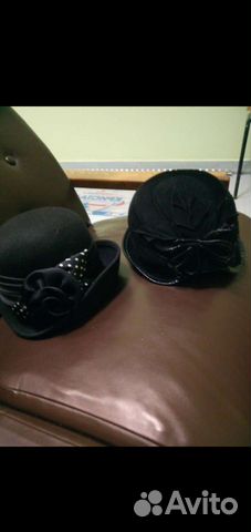 Шляпа женская за две 555