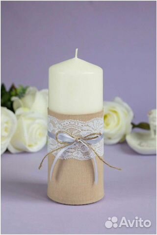 Свеча свадебная