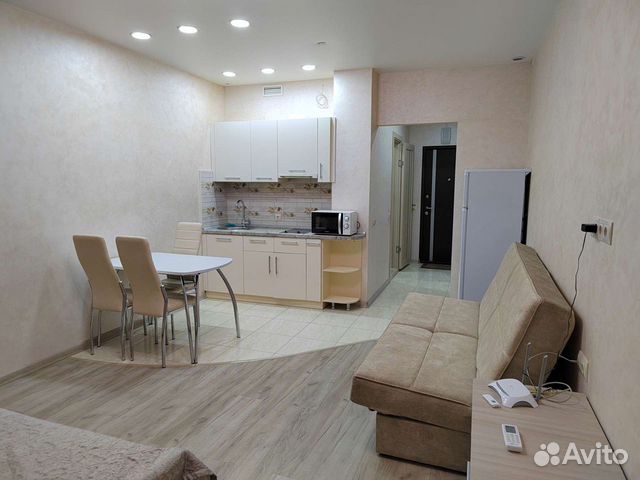 

Квартира-студия, 36 м², 2 кровати