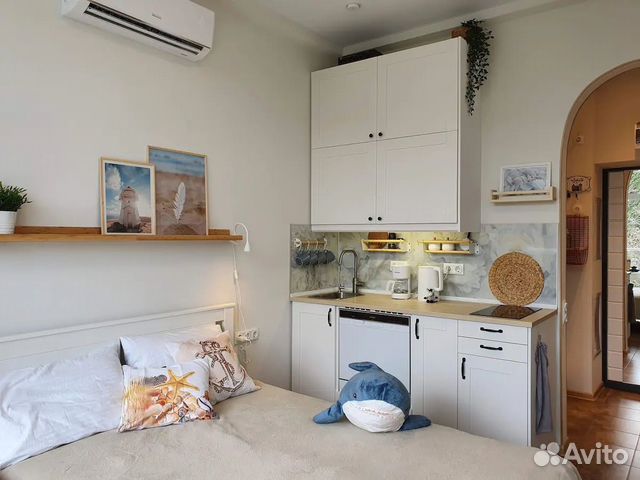 

Квартира-студия, 20 м², 1 кровать