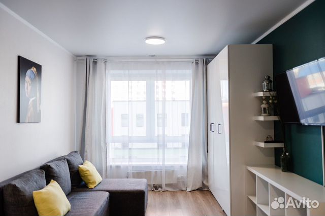 

1-к. квартира, 42 м², 3 кровати