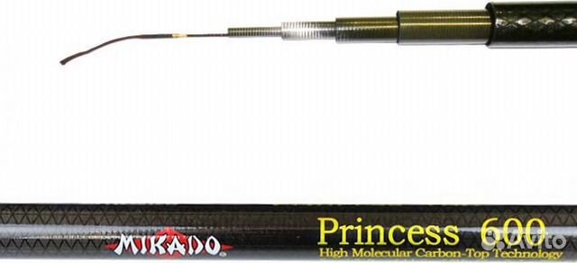 Удилище маховое Mikado Princess L600 test 10-30