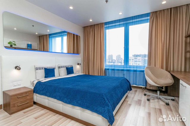 

Квартира-студия, 29 м², 1 кровать
