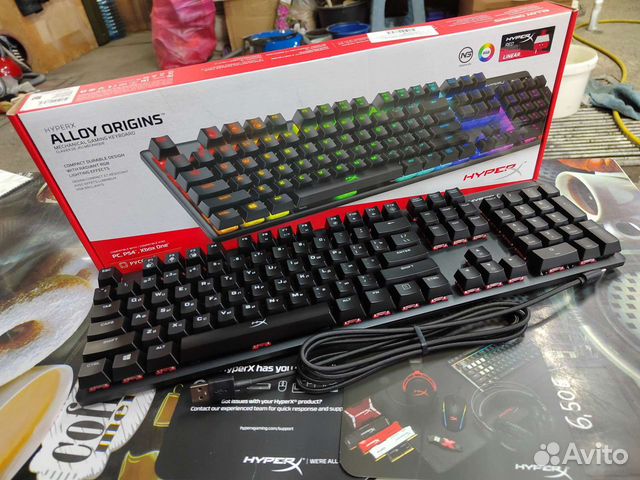Игровая клавиатура HyperX Alloy Origins