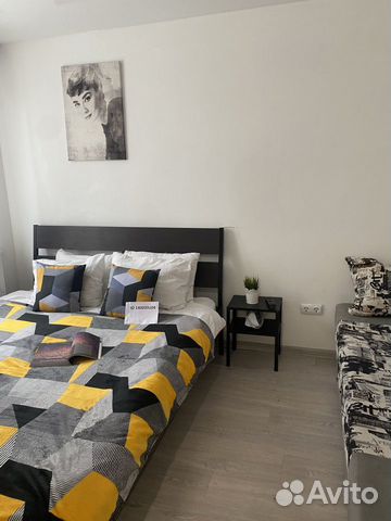 

1-к. квартира, 23 м², 2 кровати