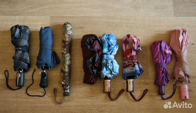 Зонты импортные и советские. Зонтики от дождя