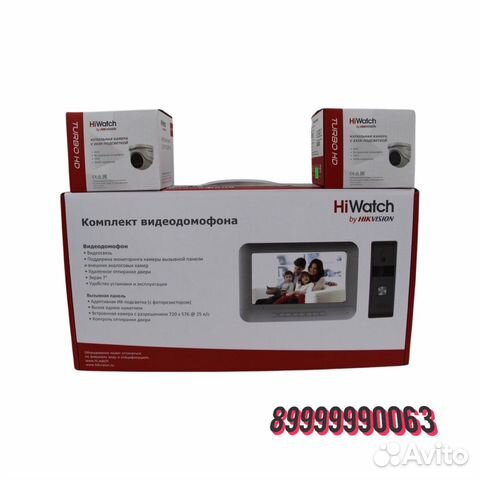 Комплект видеодомофона Hiwatch
