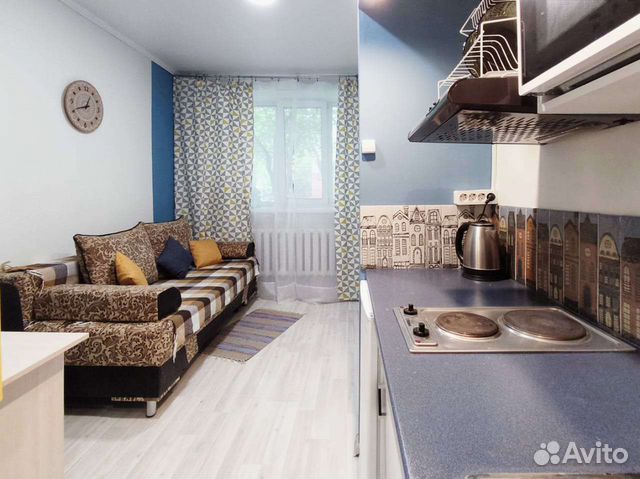 

Квартира-студия, 18 м², 1 кровать
