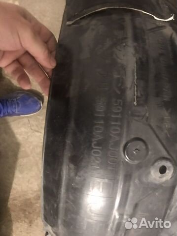 Subaru legacy подкрылок передний левый