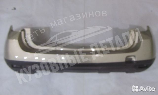 Бампер задний Рено Дастер в заводской цвет