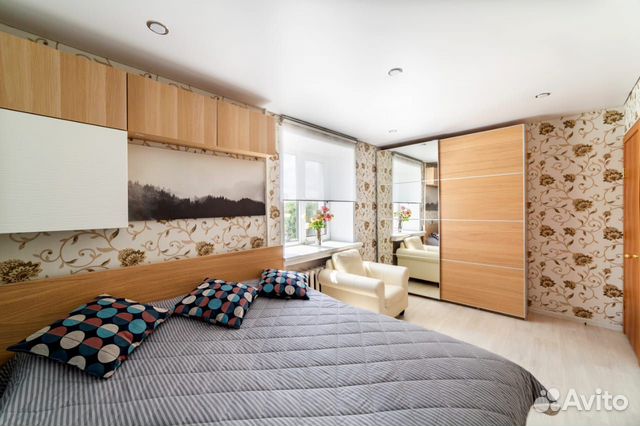 

2-к. квартира, 45 м², 3 кровати