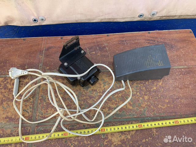 Педаль для швейной машинки с двигателем 1957 год