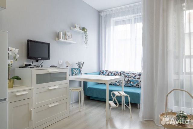 

Квартира-студия, 24,6 м², 2 кровати