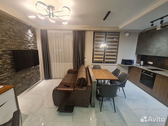 

1-к. квартира, 42 м², 2 кровати