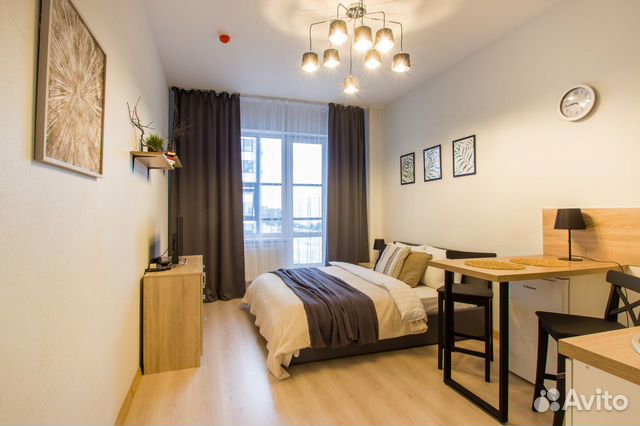 

Квартира-студия, 25 м², 1 кровать