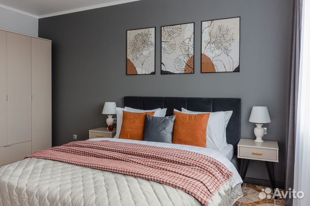 

1-к. квартира, 48 м², 2 кровати