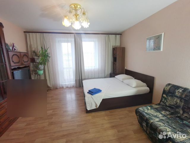 

1-к. квартира, 43 м², 2 кровати