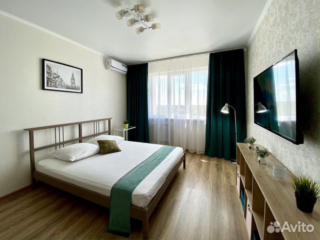 

1-к. квартира, 40 м², 2 кровати