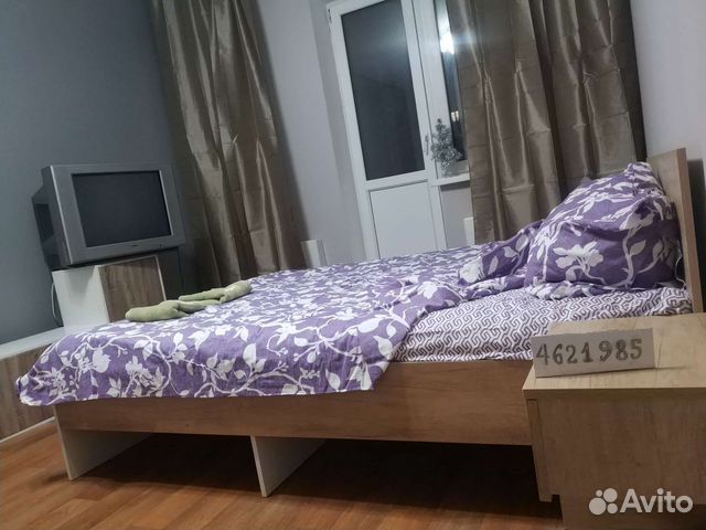 

1-к. квартира, 45 м², 2 кровати