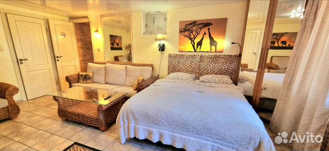 

1-к. квартира, 53 м², 2 кровати