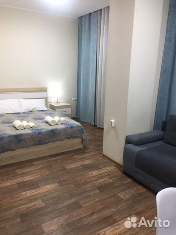 

Квартира-студия, 45 м², 2 кровати