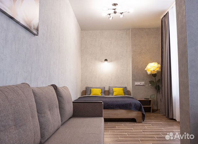 

Квартира-студия, 28 м², 2 кровати