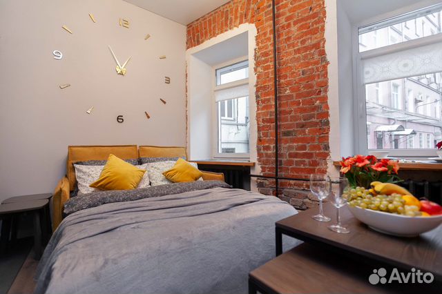 

Квартира-студия, 18 м², 1 кровать