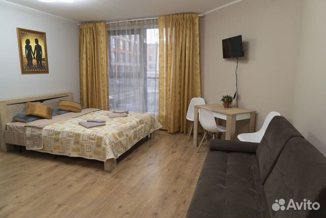 

Квартира-студия, 26 м², 2 кровати