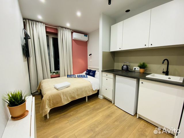 

Квартира-студия, 25 м², 1 кровать