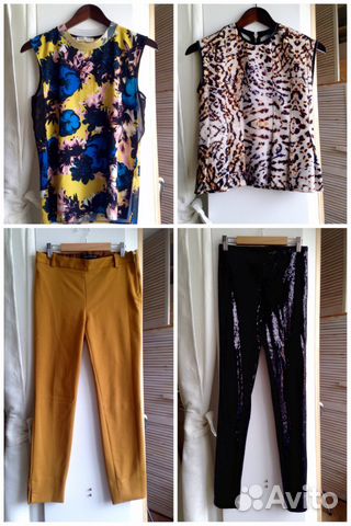 Zara одежда S блуза, топ, брюки, леггинсы Zara одежда S блуза, топ, брюки, леггинсы