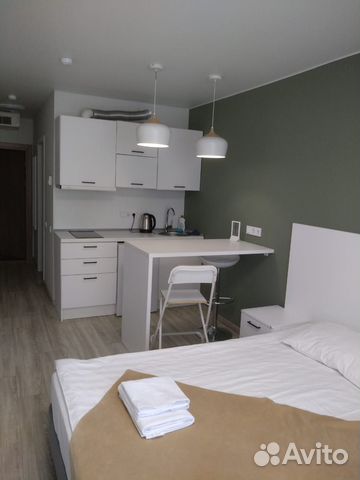 

Квартира-студия, 24 м², 1 кровать
