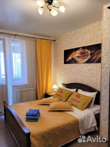 

2-к. квартира, 50 м², 2 кровати