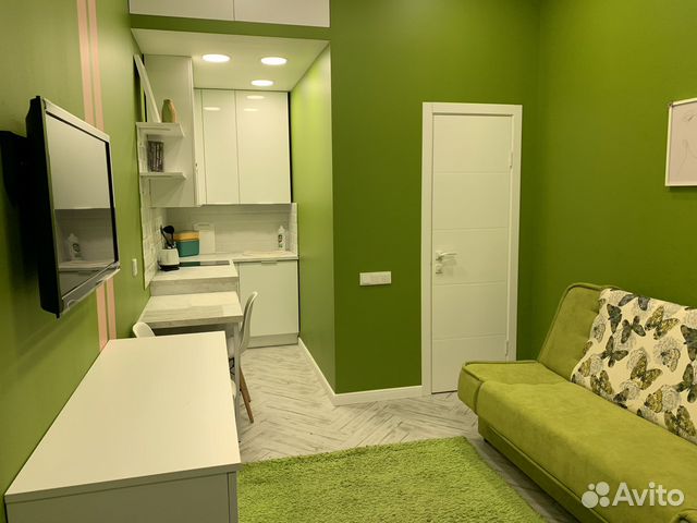 

Квартира-студия, 18 м², 1 кровать