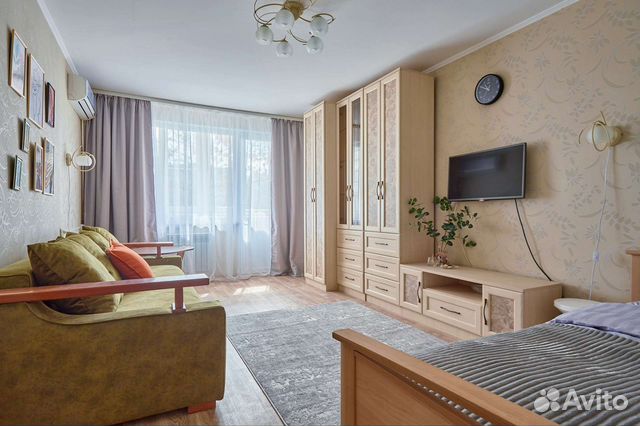 

1-к. квартира, 36 м², 2 кровати